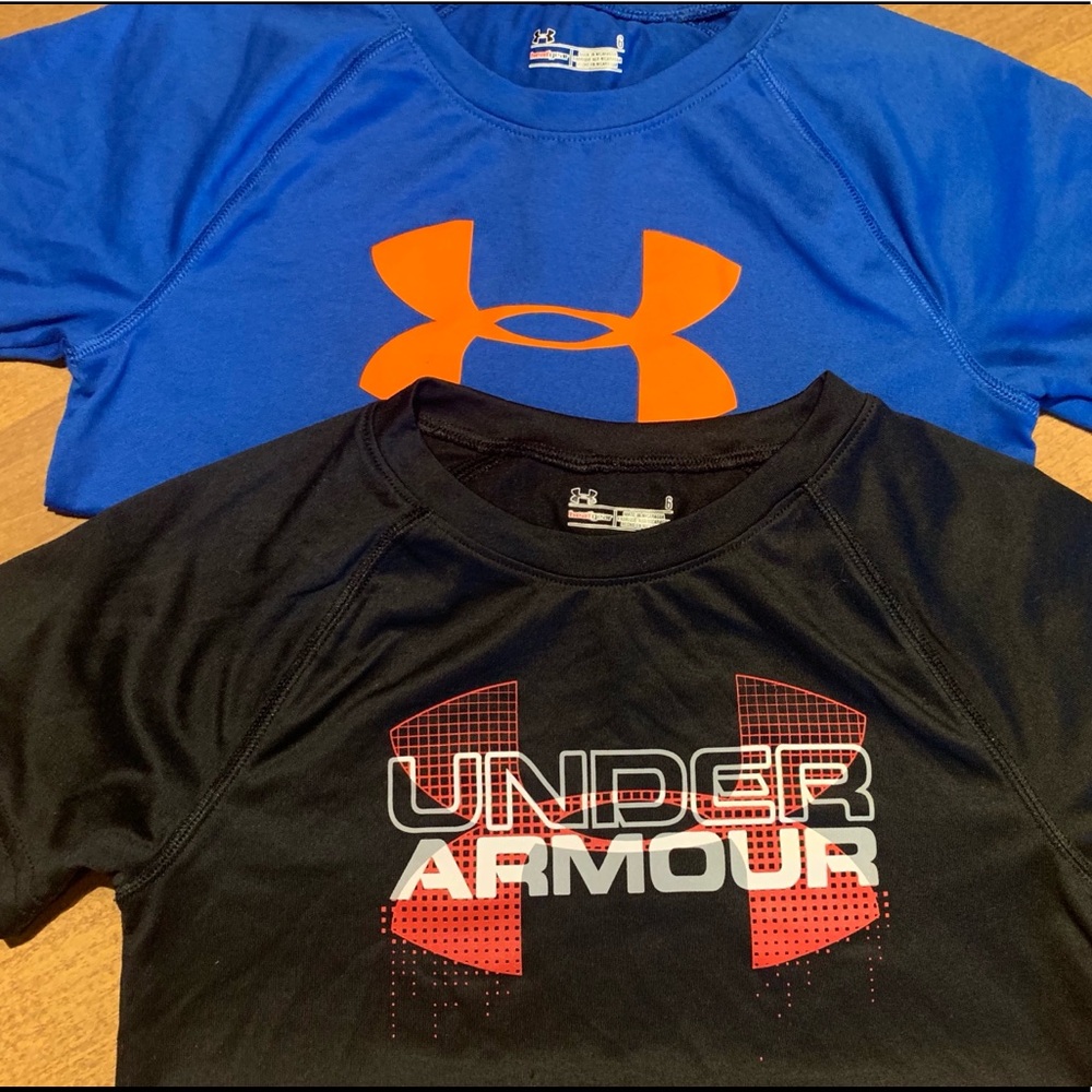 2 Under Armour TShirts, VGUC, Size 6